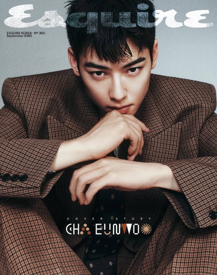 【 新品未開封・未使用 】 ASTRO チャウヌ 韓国雑誌 11冊セット ★レア Qoo10] ESQUIRE 当店特典 + esquire KOREA : KPOP