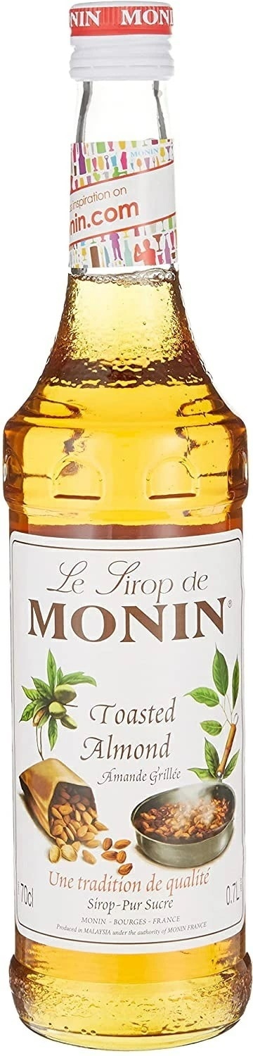 MONIN モナン トーステッドアーモンド シロップ 700ml6本【ご注文は12本まで同梱可能】ノンアルコール シロップ