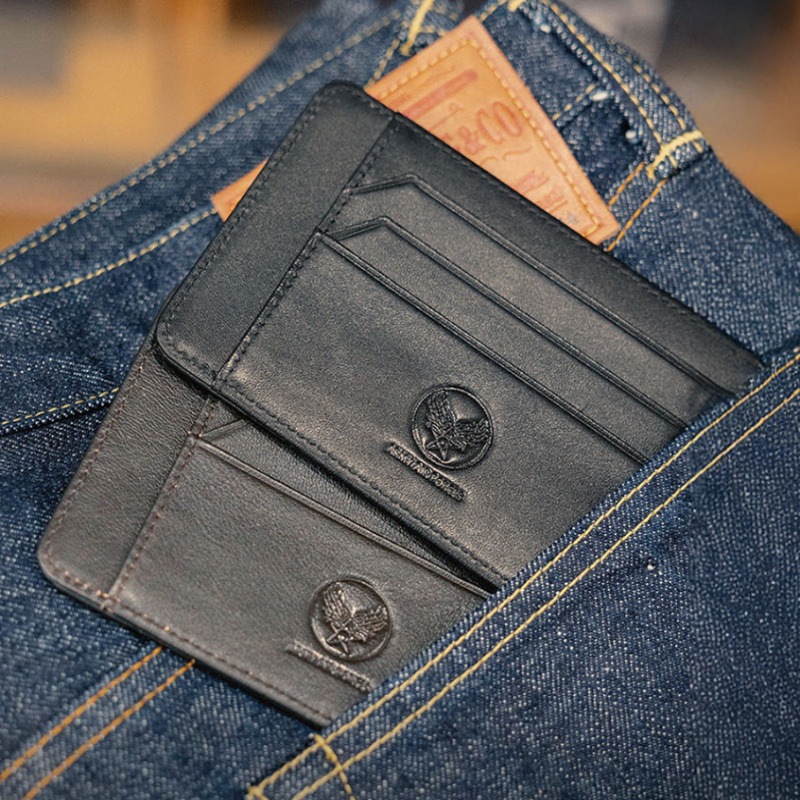 OUTSTANDING / HORSEHIDE LEATHER CARD HOLDER