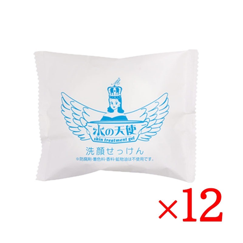 洗顔せっけん 90g 12個セット 無添加 黒ずみ 角質除去 固形石鹸 4,963円