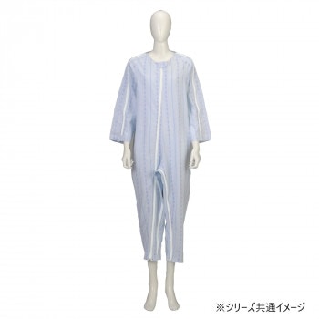 竹虎 ソフトケアねまき薄手 ブルー 大きいサイズ 105915・LL