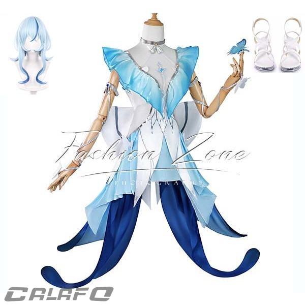 Wuthering Waves 鳴潮 風 ショアキーパー The Shorekeeper コスプレ衣装 ウィッグ 靴 cosplay ハロウィン 演出服 変装