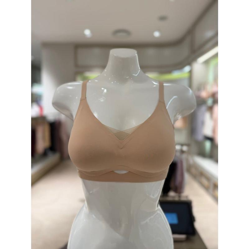 すっきりしたラインが欲しい時に最高!!シームレスノーワイヤサポートブラ(WGB2410)