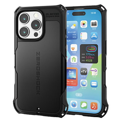 他サイト： エレコム PM-A24CZEROBK iPhone 16 Pro ケースの商品画像