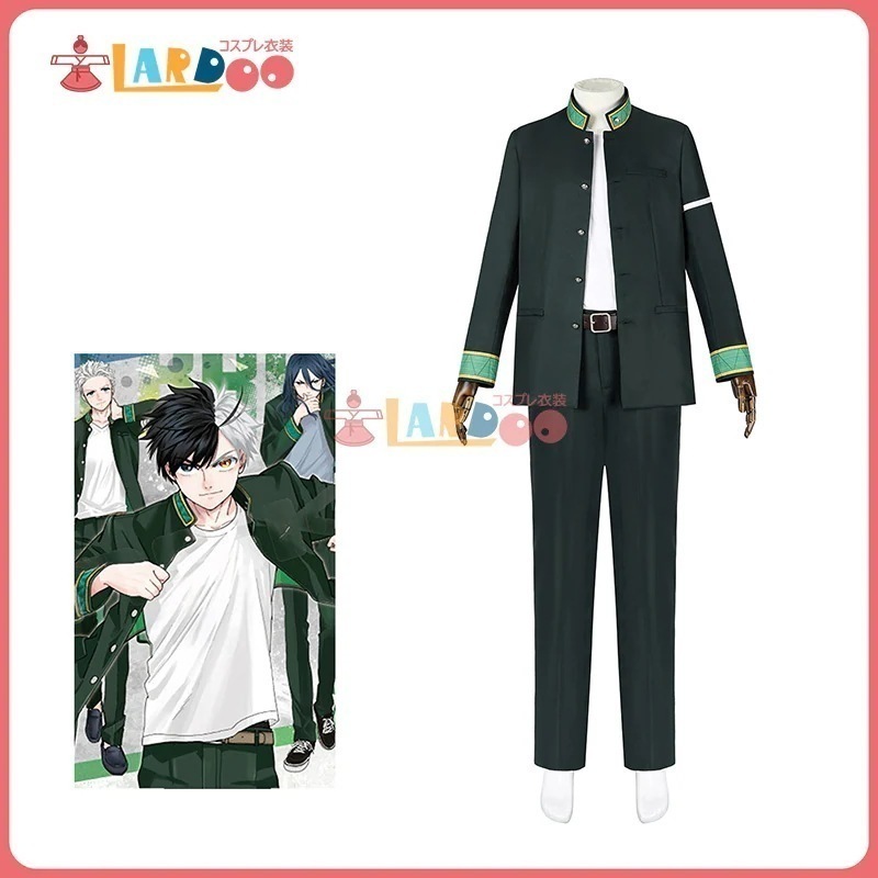 WIND BREAKER 防鈴 鈴高校制服 桜 遥 コスチューム コスプレ衣装ウイッグ221