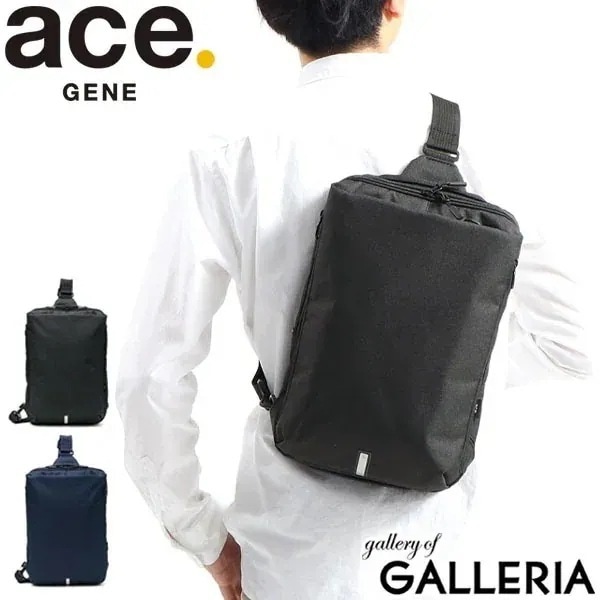 5年保証 ボディバッグ ace.GENE バッグ HANSREE-SD ハンスリーSD ショルダーバッグ A4 撥水 通勤 ビジネス ブランド メンズ 62884