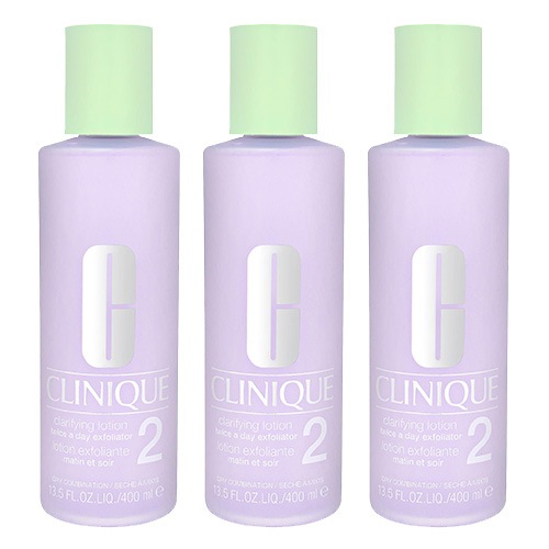 【もっとお得な3個セット】 クリニーク クラリファイングローション2 400ml ×3本セット