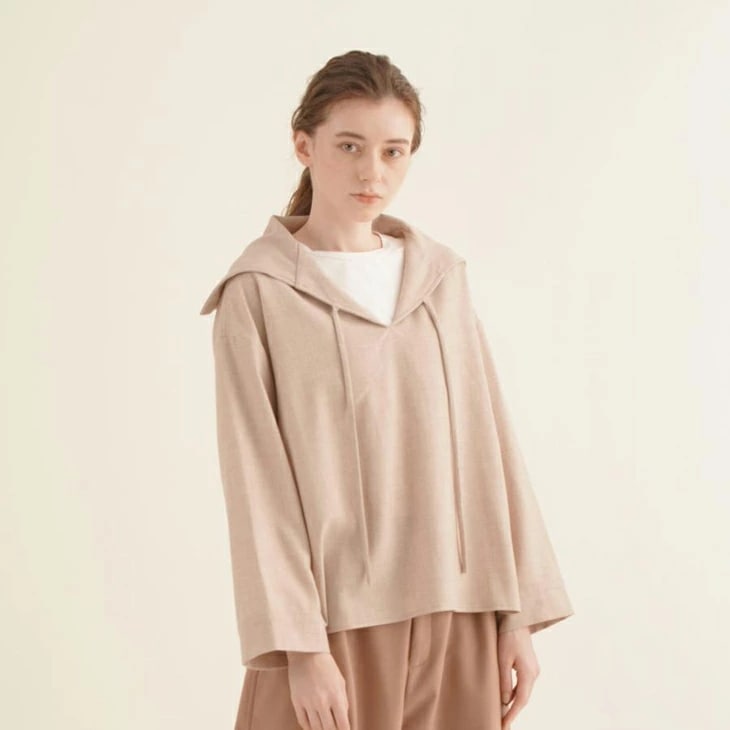 KELEN (ケレン) Big Collar Blouse 
