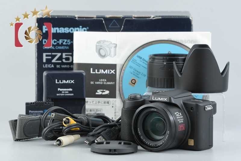 LUMIX DMC-FZ5 ブラック コンパクトデジタルカメラ 元箱付き