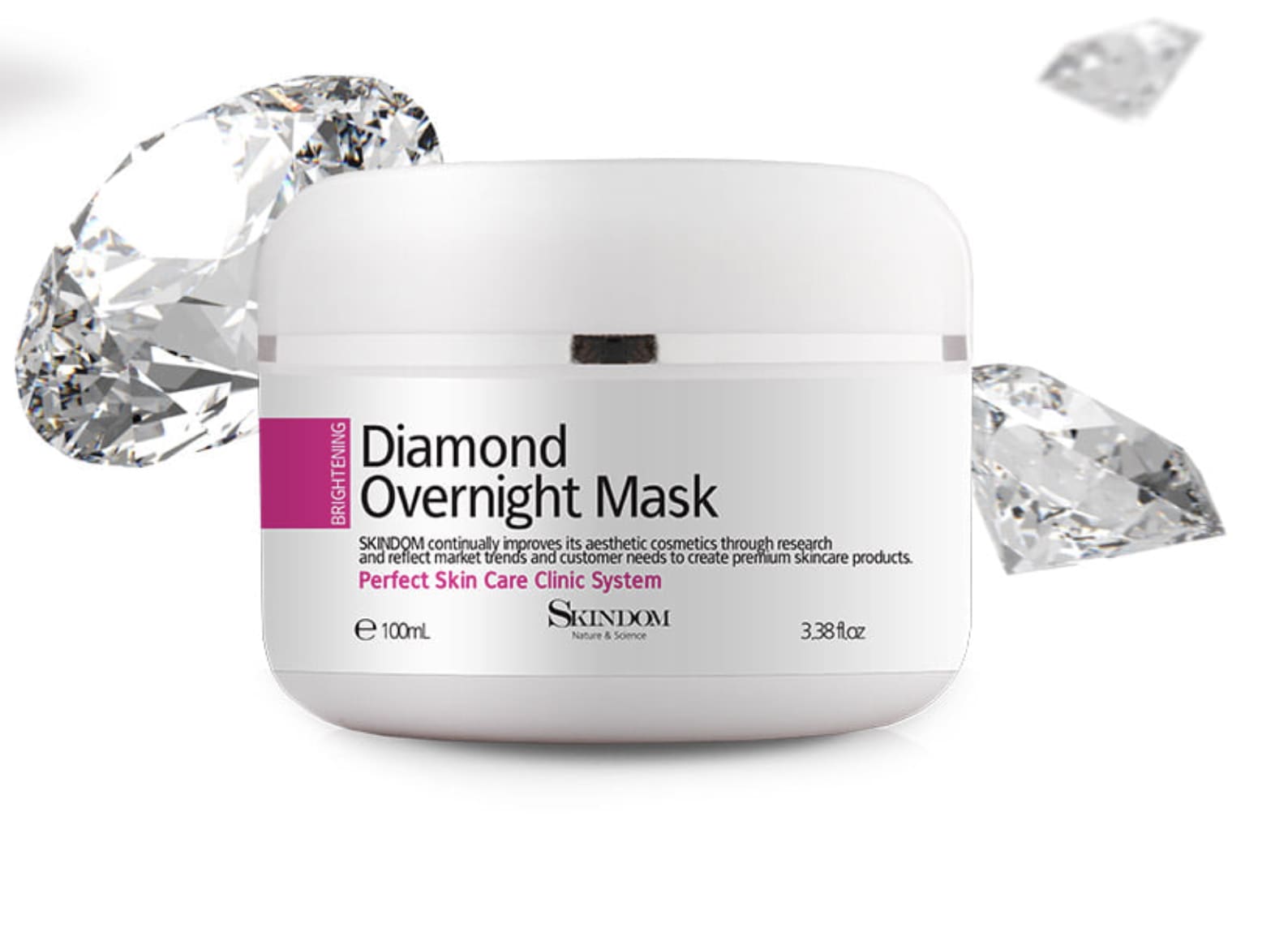ダイヤモンドオーバーナイトマスク(100ml)+ マスクパックをプレゼント