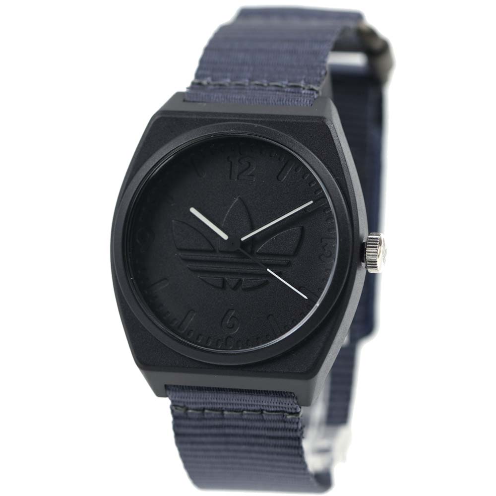アディダス 腕時計 ユニセックス メンズ レディース ブラック ネイビー 軽量 PROJECT TWO Unisex adidas AOST22041