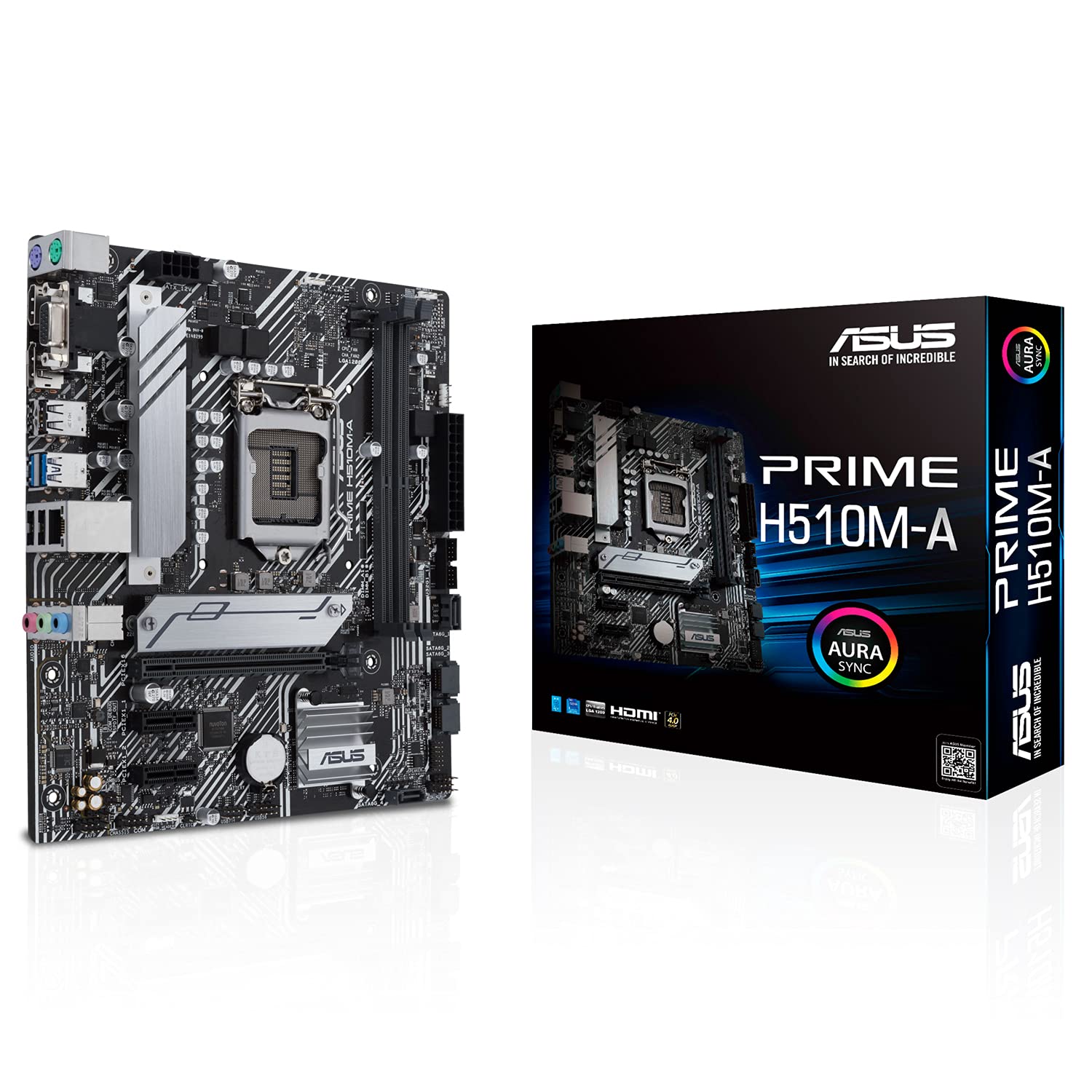 ASUSTek Intel 第10世代・11世代 CPU 対応 (LGA1200)対応 H510 チップセット microATXマザーボード PRIME H510M-A