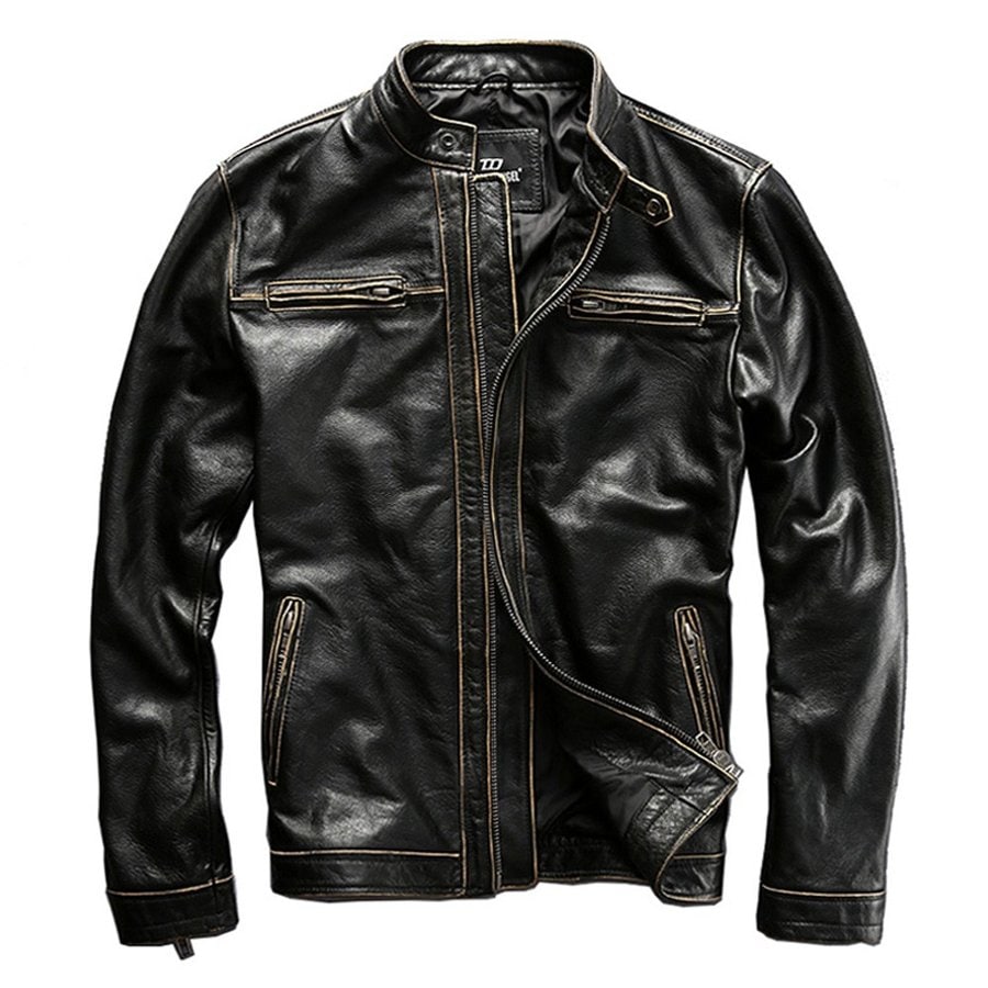 本革ジャケット バイク用レザージャケット メンズ 革ジャン 牛革 柔らかい バイクジャケット バイク