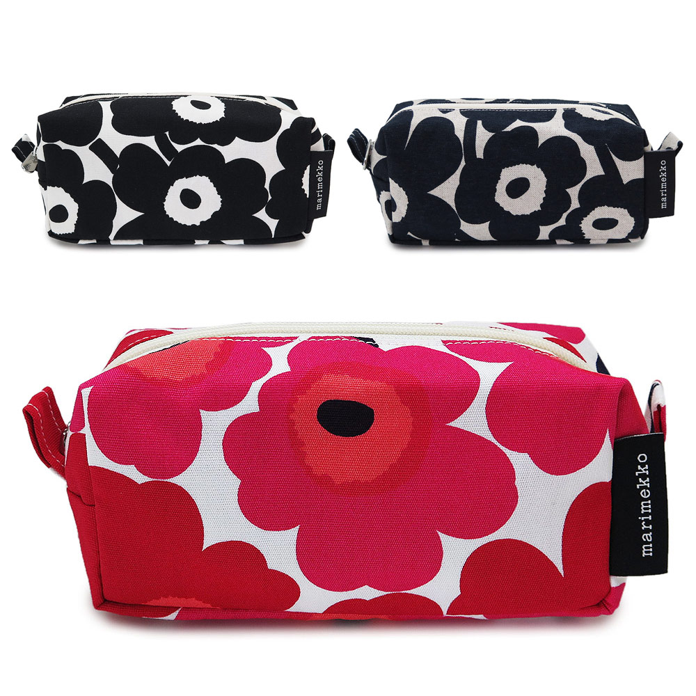 コスメポーチ レディース TIISE UNIKKO ポーチ 小物入れ ミニウニッコ コットン 花柄 047196 / 071294 / 070531 メール便発送