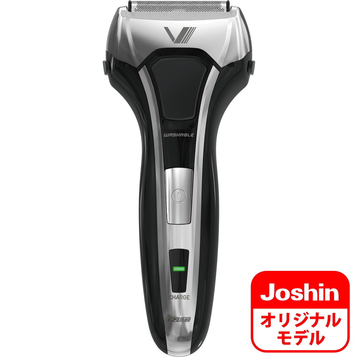 イズミ IZF-VJ409-S メンズシェーバー[電気シェーバー]【4枚刃】（シルバー）Joshinオリジナルモデル IZFVJ409S