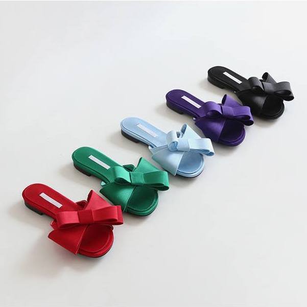 シューズ 靴 くつ クツ サンダル レディースシューズ ヒール 3cmヒール 1cmヒール 太ヒール チャンキーヒール かかと無し ラウンドトゥ リボン 痛くない 歩きやすい 履きやすい