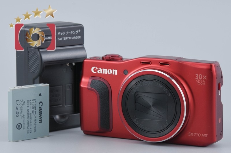 PowerShot SX710 HS レッド コンパクトデジタルカメラ