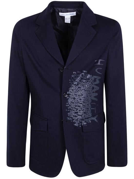 COMME DES GARCONS Men Suit Jackets FQ J505 NAVY