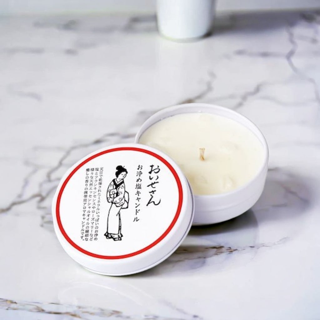 おいせさん　お浄め塩キャンドル(携帯用)