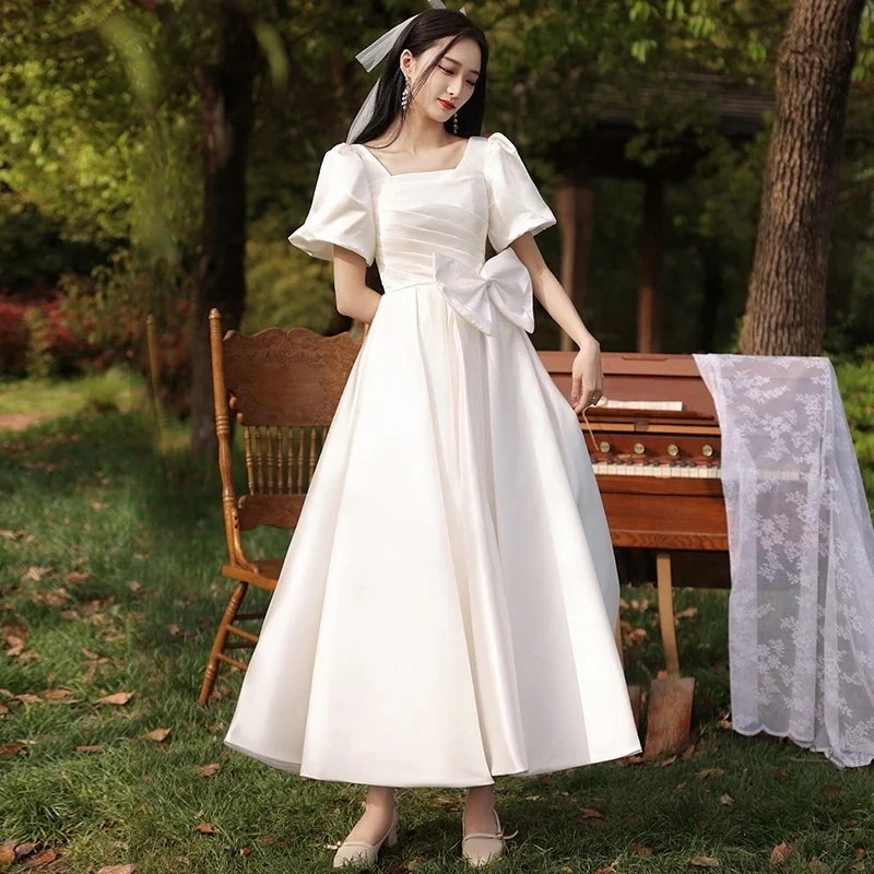 パーティードレス結婚式　ドレス ワンピース スーツ 花嫁 演奏会 二次会ウェディングドレス ロングドレス ワンヒース レディース 発表会