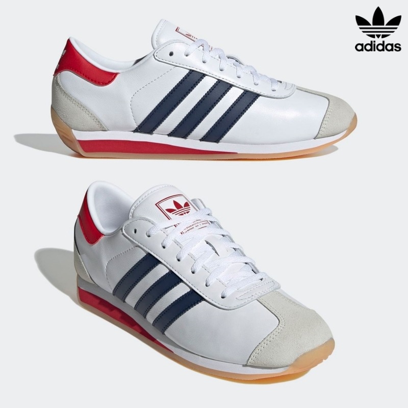 [ADIDAS] アディダス スニーカー カントリー II / WHITE