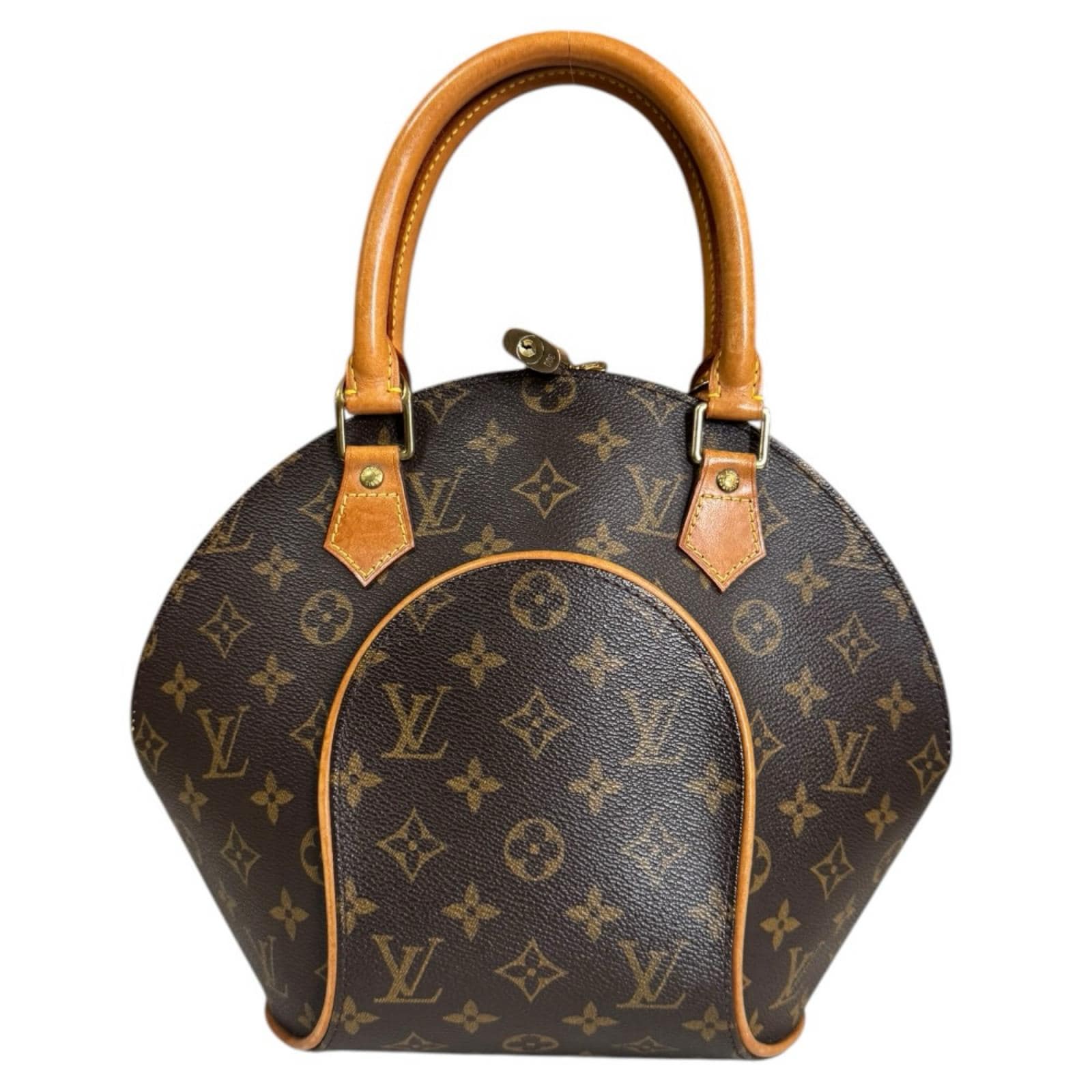 ルイヴィトン エリプスPM モノグラム ハンドバッグ モノグラムキャンバス M51127 ブラウン LOUIS VUITTON 中古