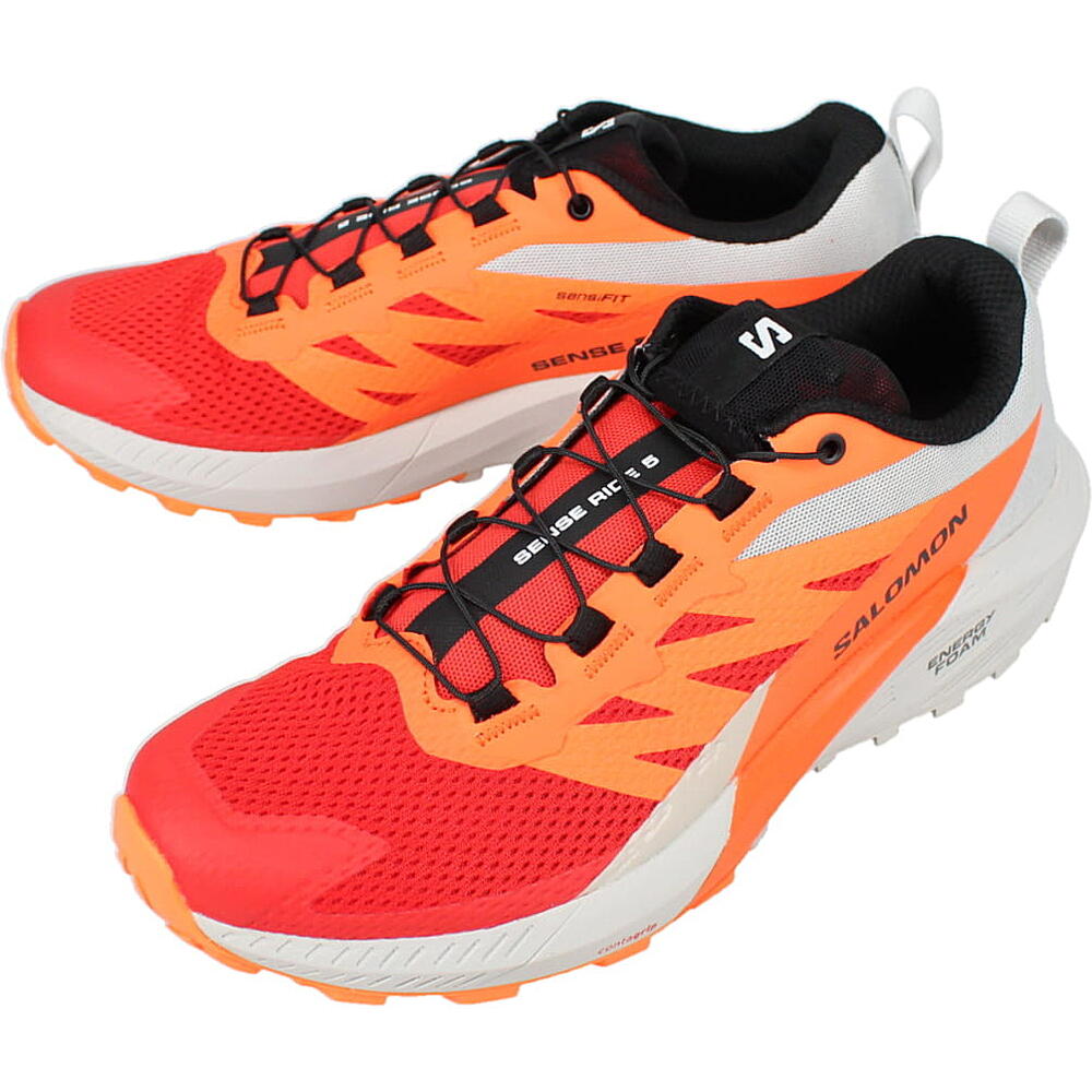 正規品　トレイルランニングシューズ センス ライド 5 SENSE RIDE 5 ルナロック/ショッキングオレンジ/ファイアリーレッド 470462 12,959円