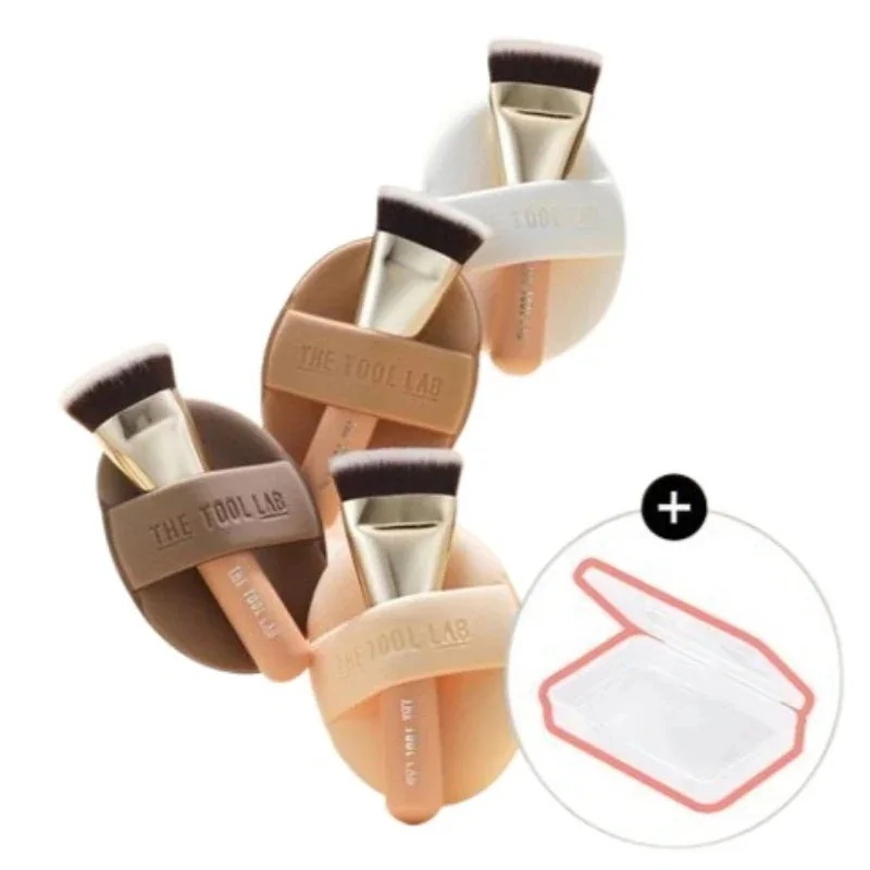 [25SS/新作]超密着デュオ企画(ブラシ+パフ+専用ケース) 4種 #しっとり #カバー #サラサラ #エアリー #25年2月発売