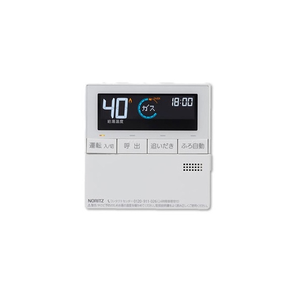 RC-J101M 台所リモコン エネルック [ガス給湯器用リモコン (台所用リモコン/標準タイプ/インターホンなしタイプ)]