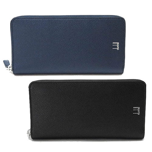 長財布 メンズ カドガン DU18F2180CA ラウンドファスナー ジップコートウォレット レザー