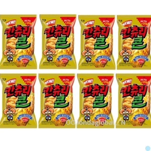 ヘテ NEW カンチュリコン 90g 8個 コーンバター味 湯沸室 おやつ お菓子 5,045円