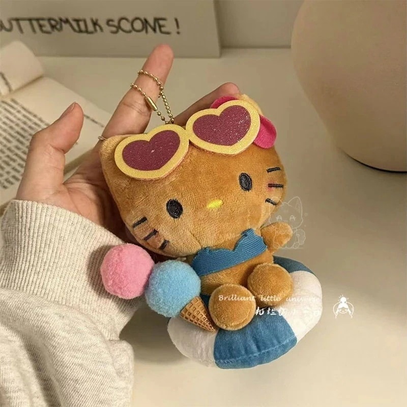 Qoo10] 【10点セット】キティちゃん 日焼け サ : バッグ・雑貨