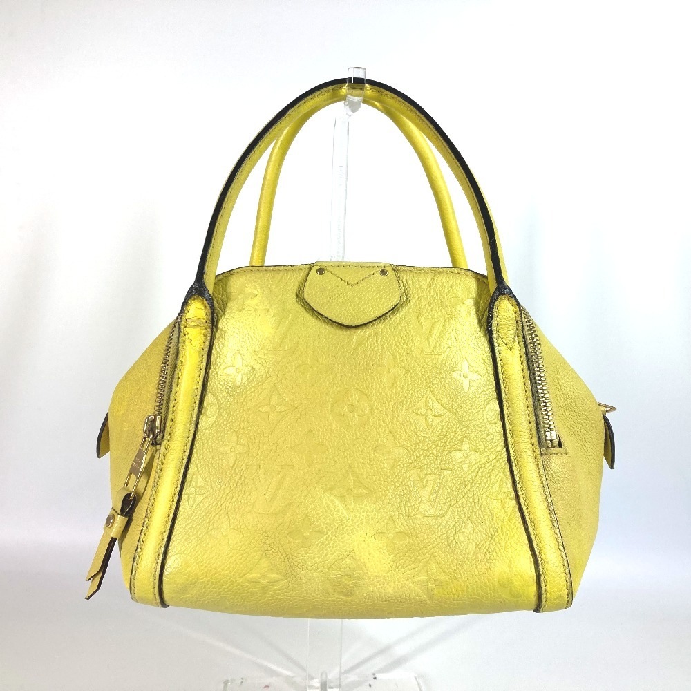 ハンドバッグ M41044 マレBB モノグラムアンプラント カバン トートバッグ モノグラムアンプラントレザー シトリン イエロー