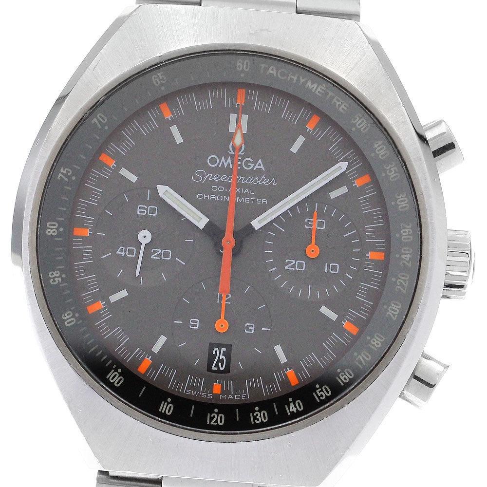 オメガ OMEGA 327.10.43.50.06.001 スピードマスター マークII コーアクシャル デイト クロノグラフ 自動巻き メンズ _878054【中古】