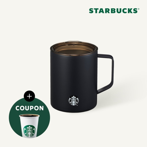 【starbucks】 スターバックス SS ブラック マット デビ タンブラー 473ml 韓国スタバ
