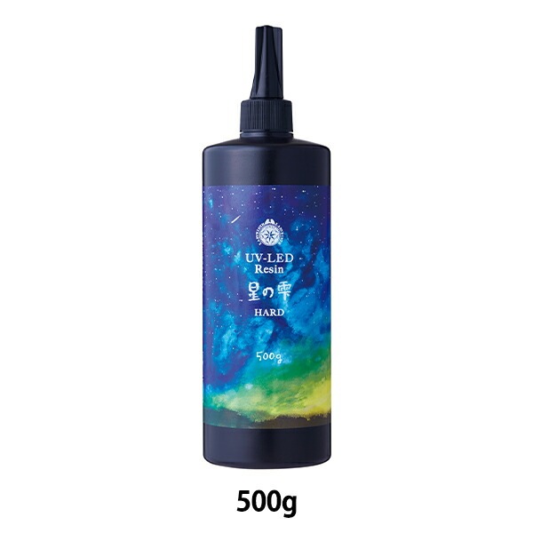 レジン液 『UV-LEDレジン 星の雫 ハード 500g』 PADICO パジコ