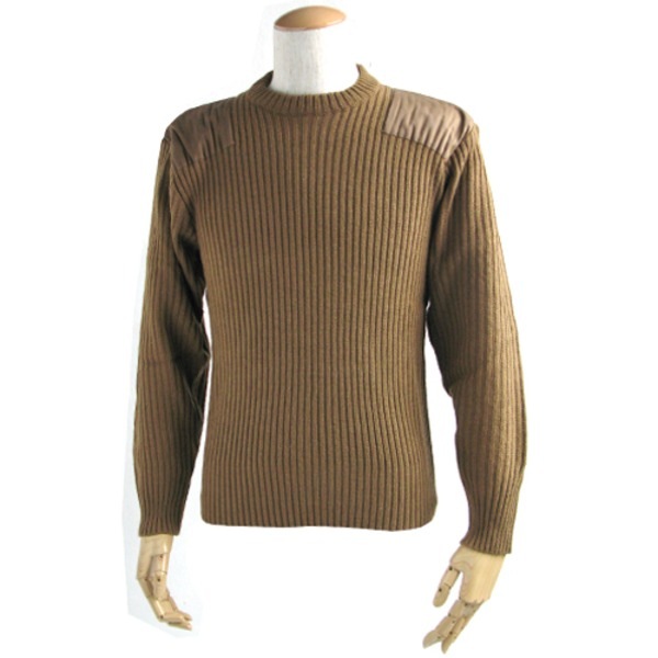 アメリカ軍 コマンドセーター JW038YN コヨーテ ブラウン S ( レプリカ )