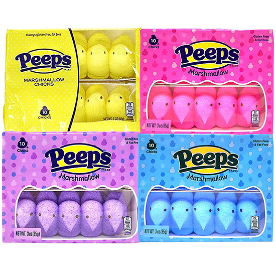 PEEPS Original, Chicks Shapes ピープス ひよこマシュマロ