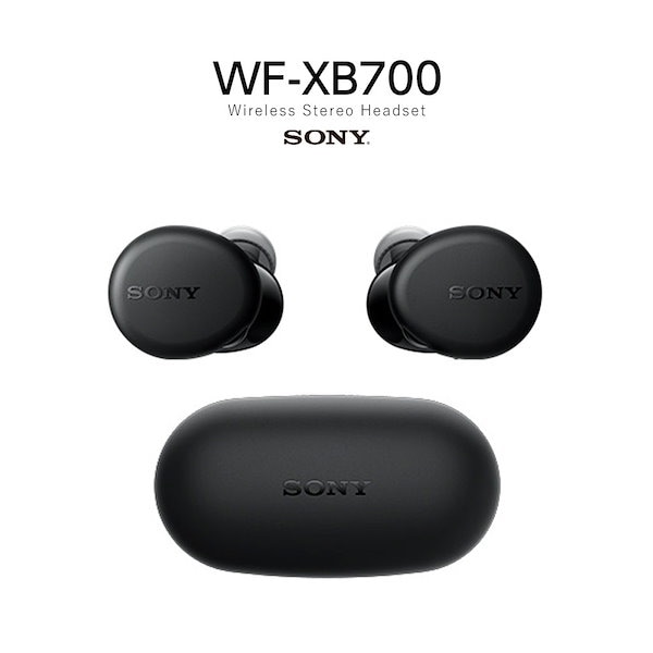 SONY WF-XB700 BLACK ワイヤレス イヤホン ソニー - ヘッドホン