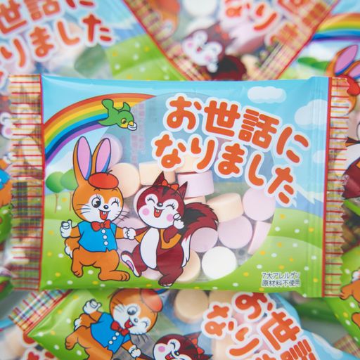 まいガム工房 退職 御菓子 お世話になりました クッピーラムネ (50個 入 600G / 個包装) 退職お菓子 お礼 大量 プチギフト ギフト 詰め合わせ