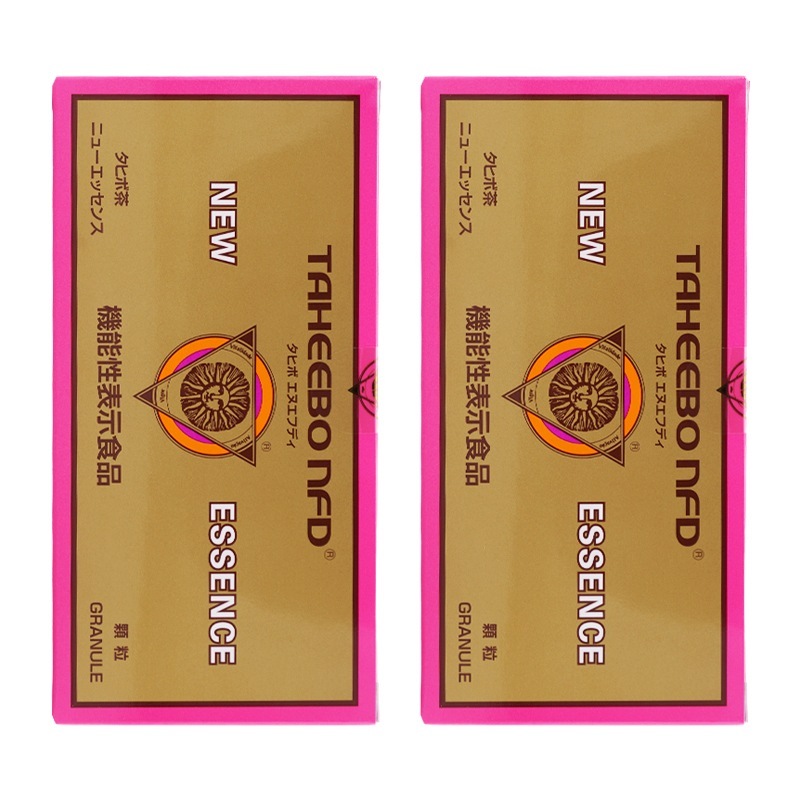 [2個セット]タヒボ茶 ニューエッセンス 【機能性表示食品】顆粒 60g 30包(1包2g) ノンカフェイン エキス末タイプ[ギフトラッピング対応]