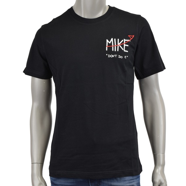 MIKE DONT DO IT マイク ドント ドゥイット MINI LOGO T-SHIRT/ロゴ プリント Tシャツ/MKTS00007/MIKE00 BLACK 10,656円