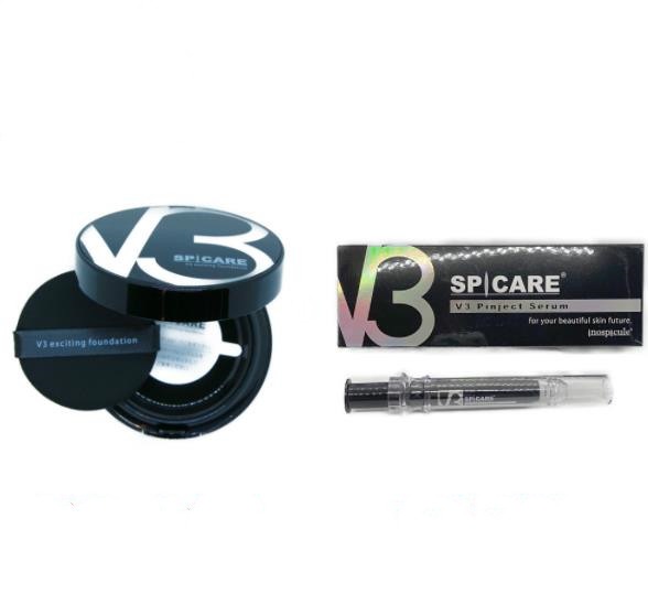 【人気セット】V3 エキサイティング ファンデーション15g＋V3ピンジェクトセラム10ml