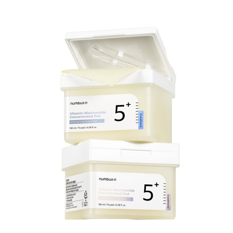 [ダブル企画]ナンバーズの5番グルタチオンCトレイルフィルムパッド70枚×2