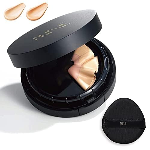 NNEファンデーション [ ニードルファンデ 針ファンデ ツヤ肌 水光肌 韓国 UVカット SPF50 PA++++ ] (本体（ライトベージュ明るめの肌色）)