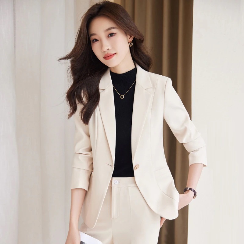スーツ スーツ セットアップ スーツ レディース 春秋 新作 おしゃれ ビジネスウェア 高級感 ビジネスセットウェア