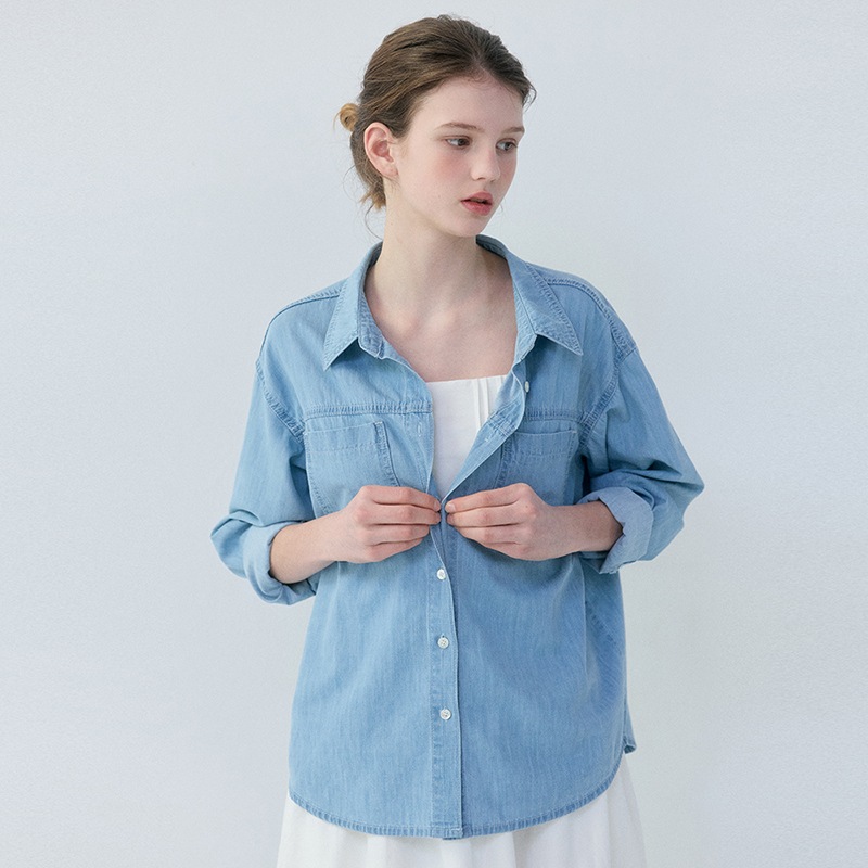 Light Denim Shirt (Light Blue)