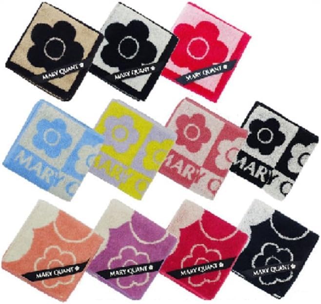 [Ｇｉｎｚａ　Ｂｉｖｉ　Ｊｏｓ　ｓｅｌｅｃｔｉｏｎ] マリークワント MARY QUANT(マリクワ)(マリークアント) タオルハンカチ アソート3枚 ハンドタオル タオル ハンカチ