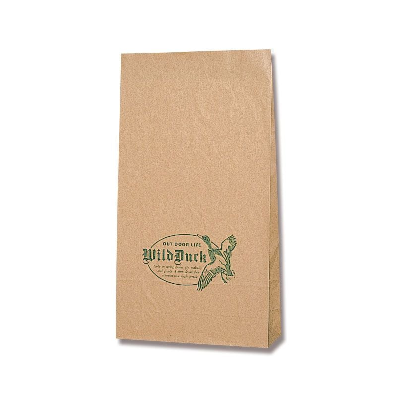 （まとめ買い）シモジマ HEIKO 紙袋 角底袋 ファンシーバッグ 4才 ワイルドダック 100枚 幅210xマチ80x高385mm 002502300 [x3セット]