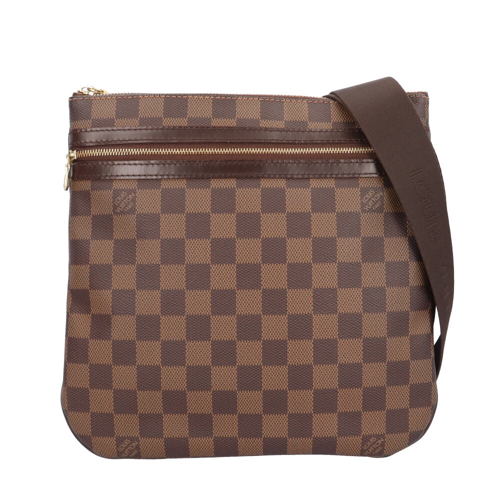 ルイヴィトン ポシェットボスフォール ダミエ ショルダーバッグ ダミエキャンバス N51111 ブラウン LOUIS VUITTON 中古